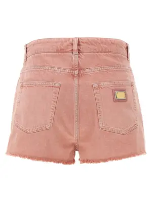 High waist shorts FTC9WDG8MT5S9001 DOLCE & GABBANA Pink