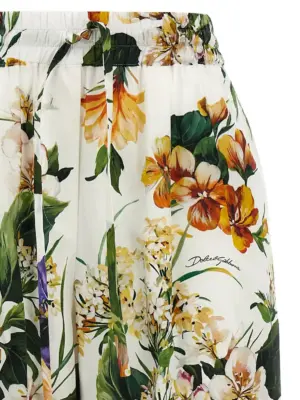 'Bouquet' pajama pants Woman DOLCE & GABBANA Multicolor