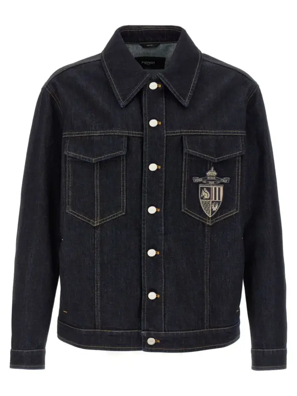 Fendi Crest jacket FENDI Blue