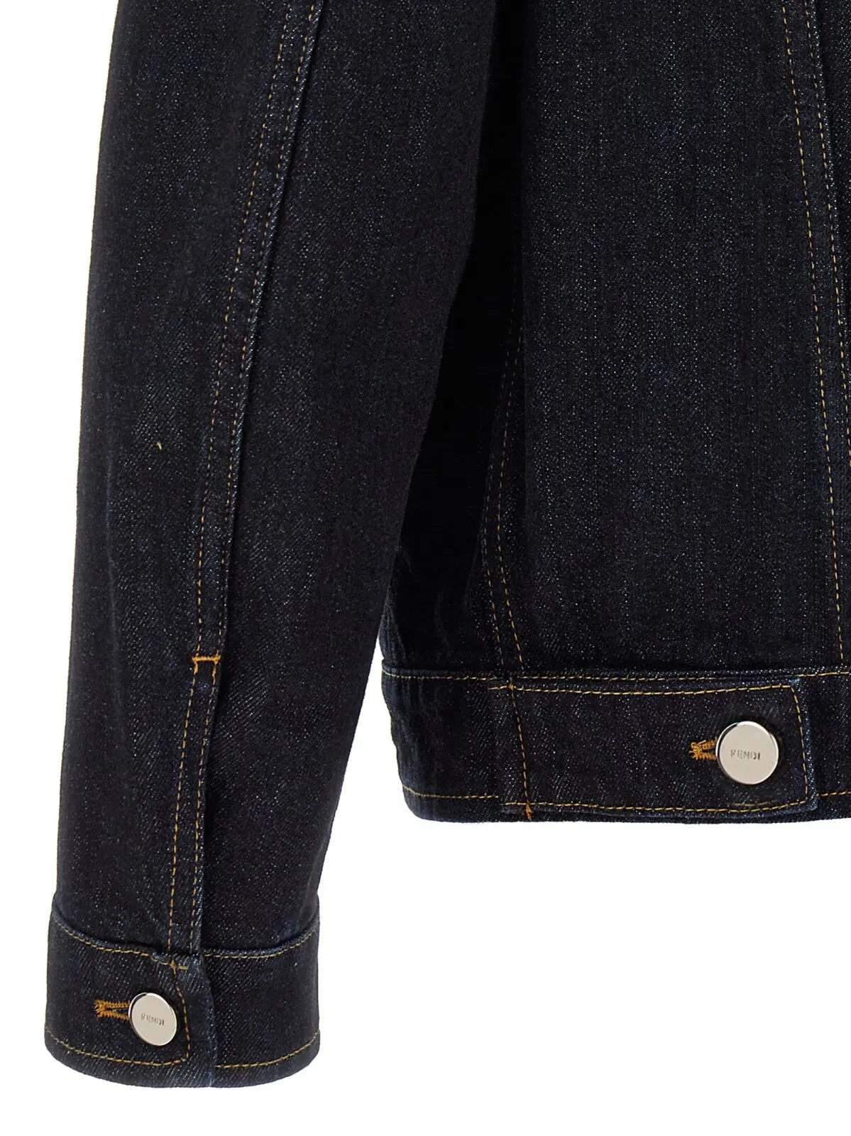 Куртка Fendi Fendi Crest Синя 4 Fendi Crest jacket 100% cotton FENDI Blue