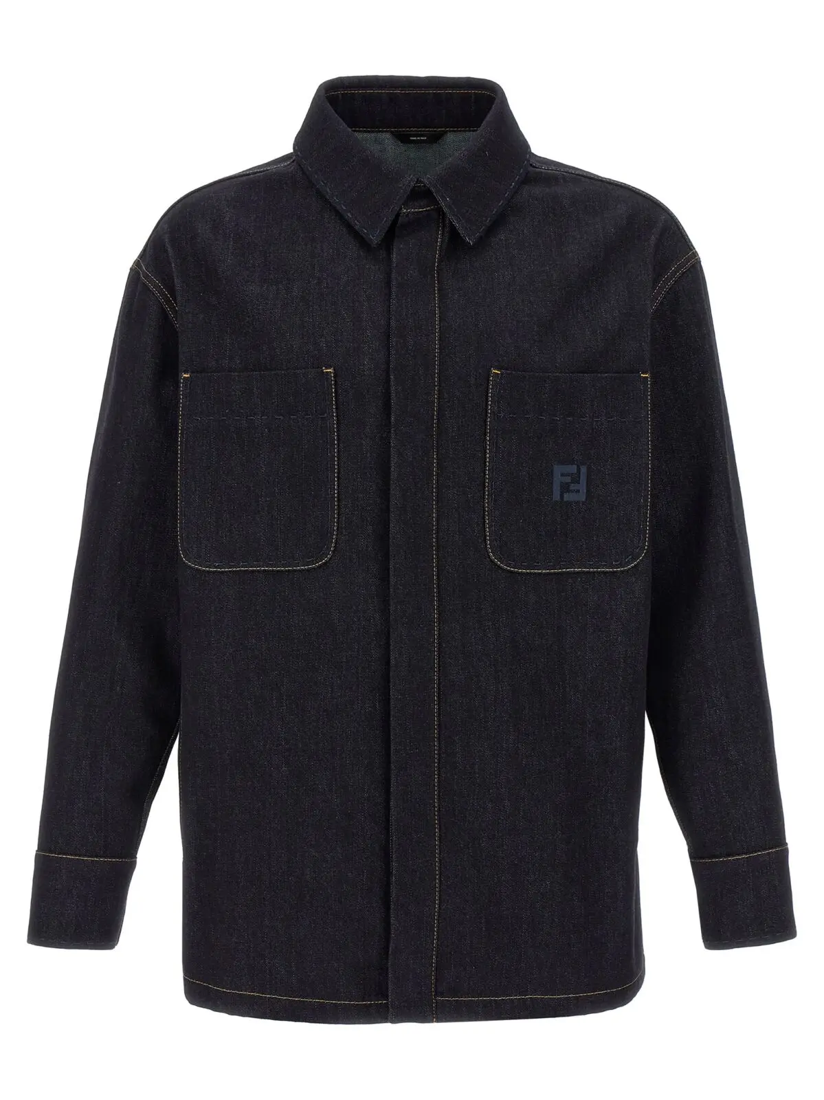 Куртка Fendi Saddlery Синя 1 Saddlery Jacket FENDI Blue