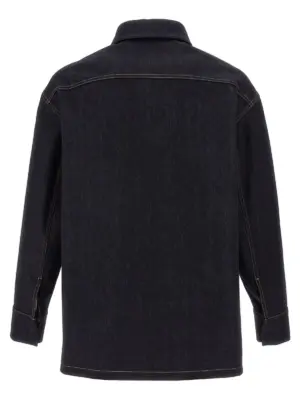 Saddlery Jacket FW1321AUAGF1RXI FENDI Blue