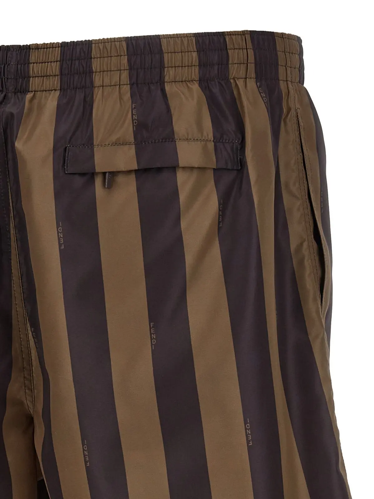 Купальник Fendi Fendi Crest Коричневий 4 'Fendi Crest' swimsuit 100% polyester FENDI Brown