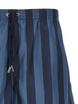 'Fendi Crest' swimsuit Man FENDI Blue