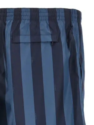 'Fendi Crest' swimsuit 100% polyester FENDI Blue