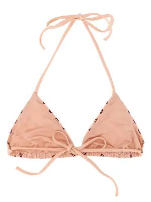 Micro patchwork bikini top FXBA51AT8TF1MVQ FENDI Pink