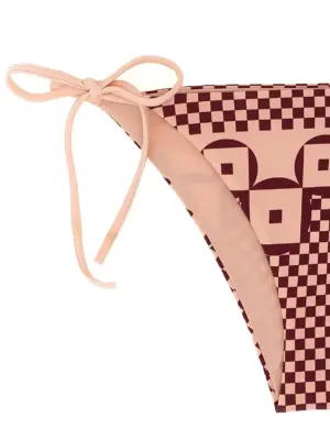 Micro patchwork bikini briefs Woman FENDI Pink