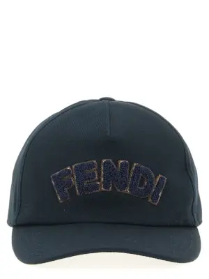 Fendi patch cap FENDI Blue