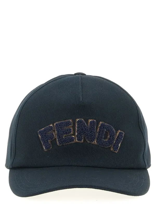 Fendi patch cap FENDI Blue