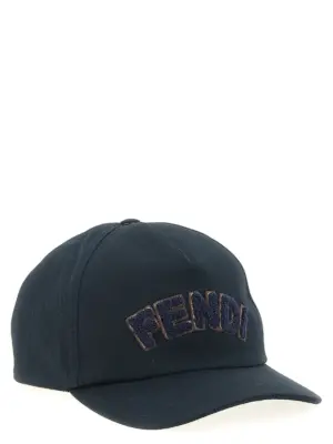 Fendi patch cap FXQ768AVG3F0QG3 FENDI Blue