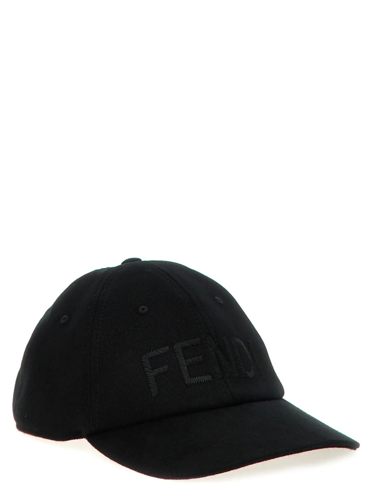 Кепка Fendi Logo Чорна 2 Logo cap FXQ969AU3QF0QA1 FENDI Black