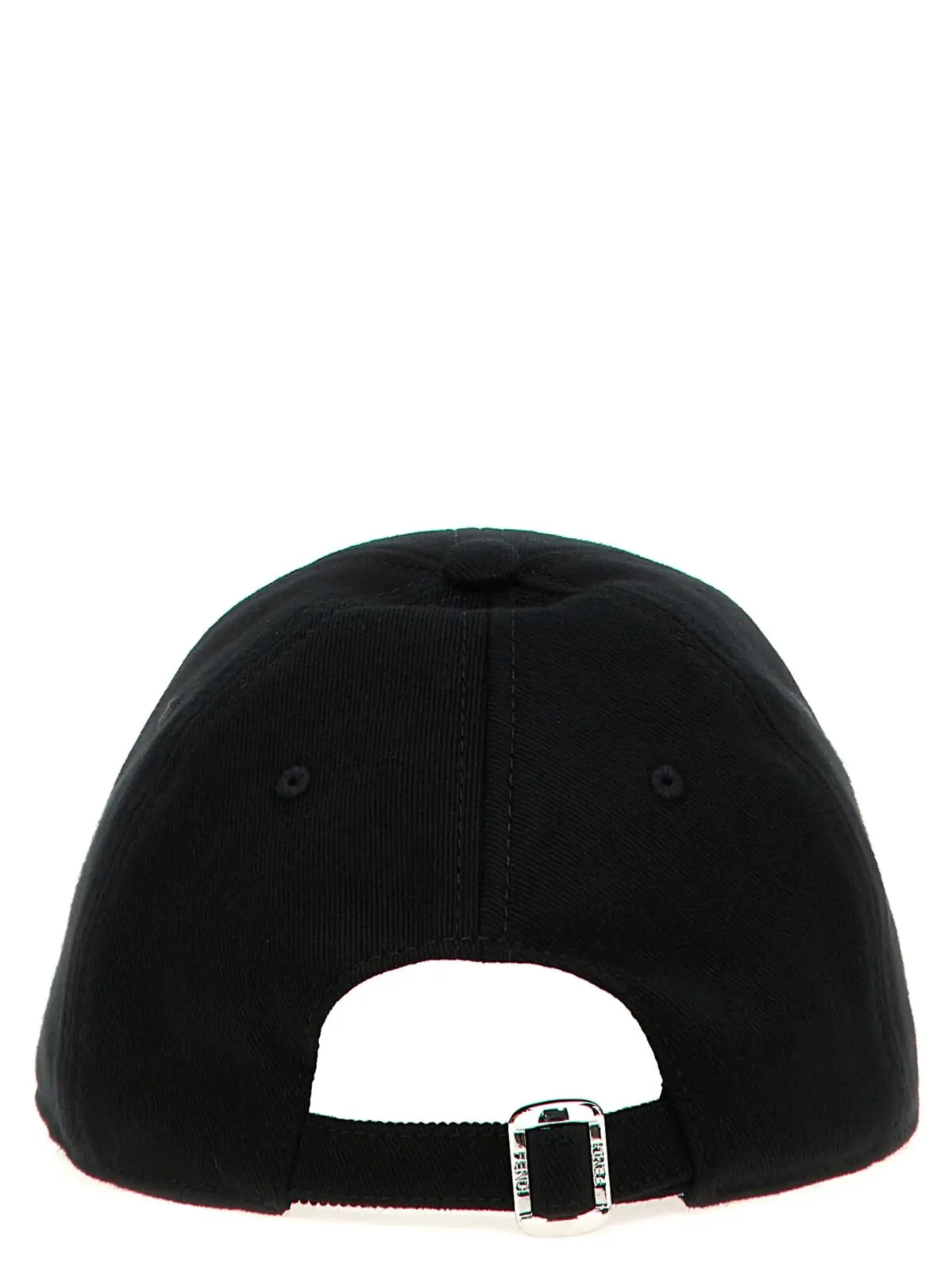 Кепка Fendi Logo Чорна 3 Logo cap Man FENDI Black