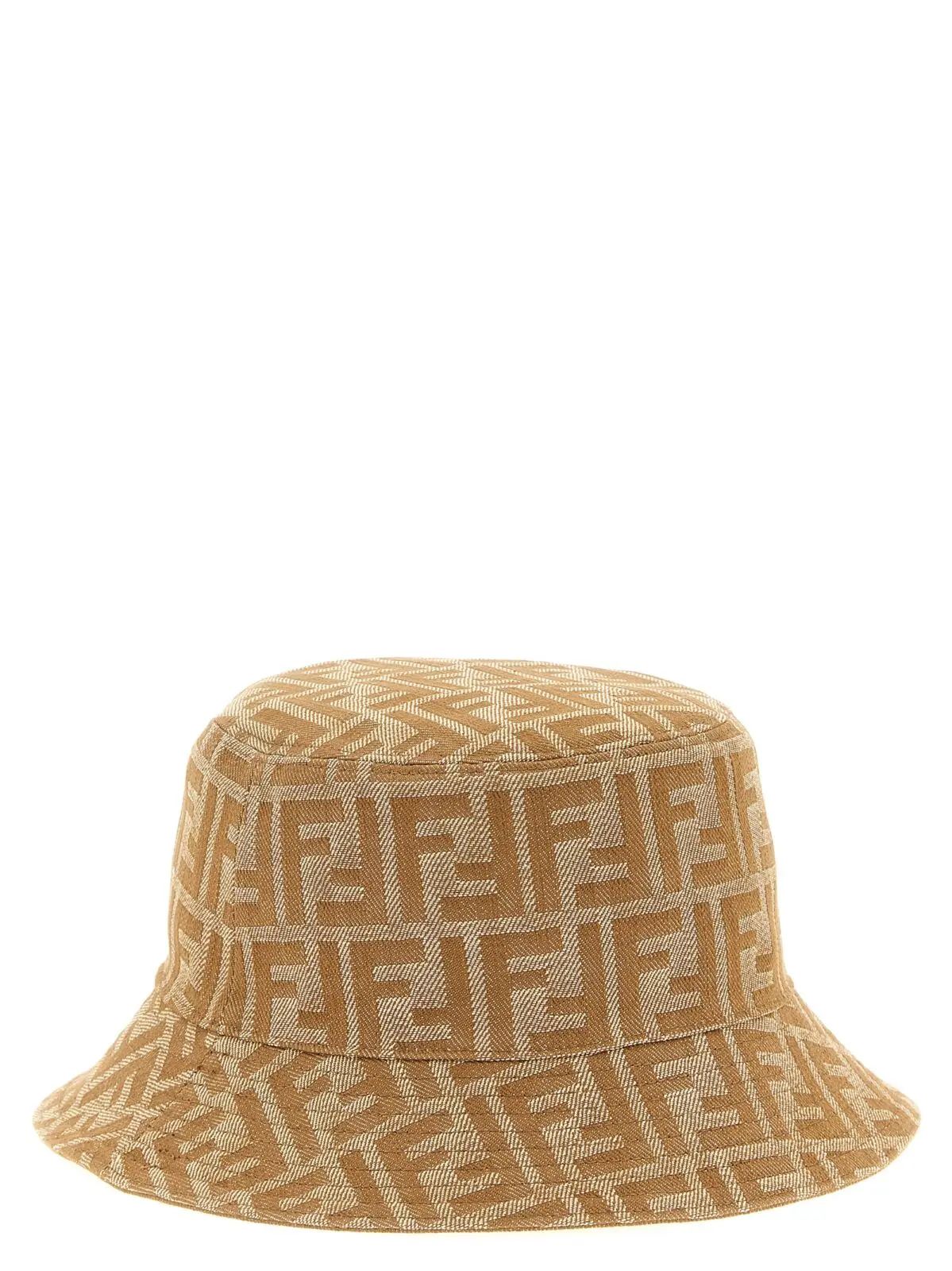 Панама Fendi Reversible bucket hat Коричнева 2 Reversible bucket hat FXQ977AVGLF0QB8 FENDI Brown