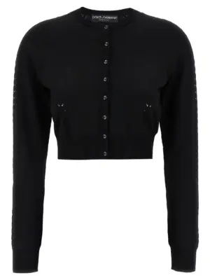 Viscose cardigan DOLCE & GABBANA Black