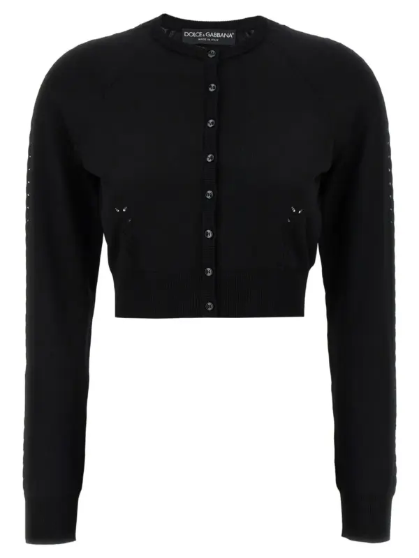 Viscose cardigan DOLCE & GABBANA Black