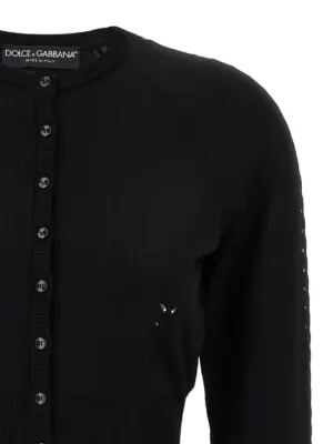 Viscose cardigan Woman DOLCE & GABBANA Black