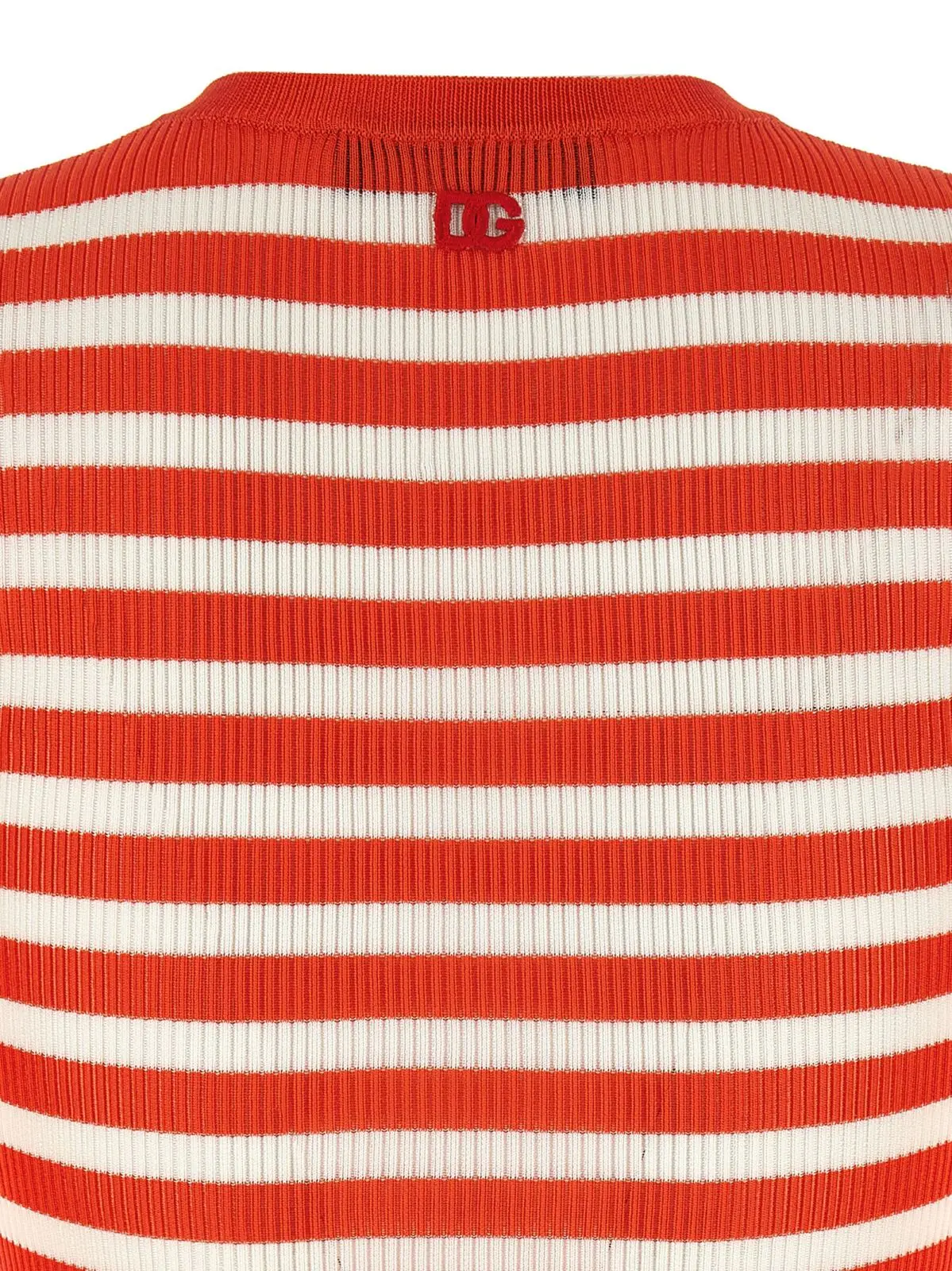 Кардиган в смужку з віскози Dolce Gabbana Оранжевий 4 Striped viscose cardigan 100% viscose DOLCE & GABBANA Orange