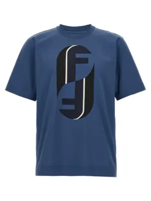 'Fendinity' T-shirt FENDI Blue