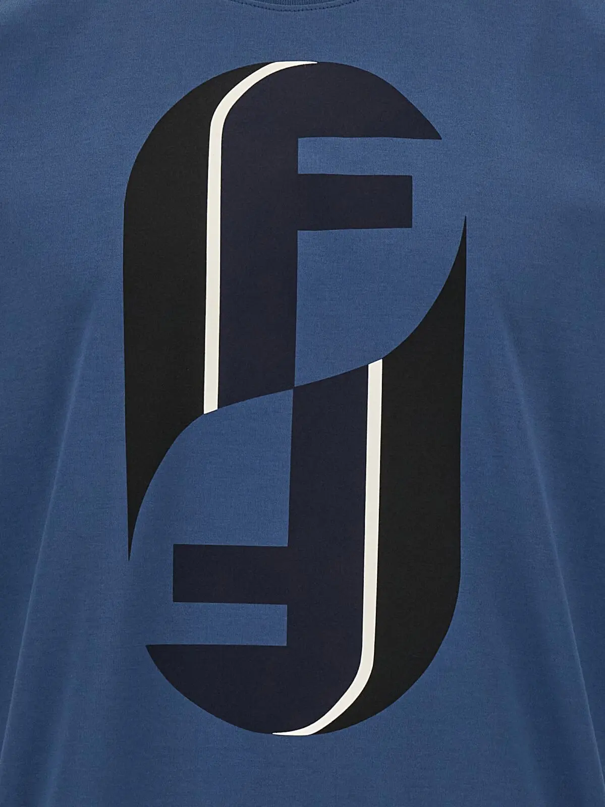 Футболка Fendi Fendinity Синя 4 'Fendinity' T-shirt 100% cotton FENDI Blue