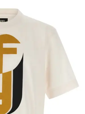 'Fendinity' T-shirt Man FENDI Beige