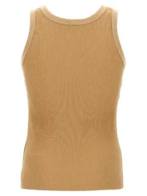 'Fendi Crest' tank top FY1278AU9KF0QWN FENDI Beige