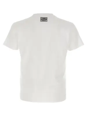 'Postcards' T-shirt FY1319AV0HF0QA0 FENDI White