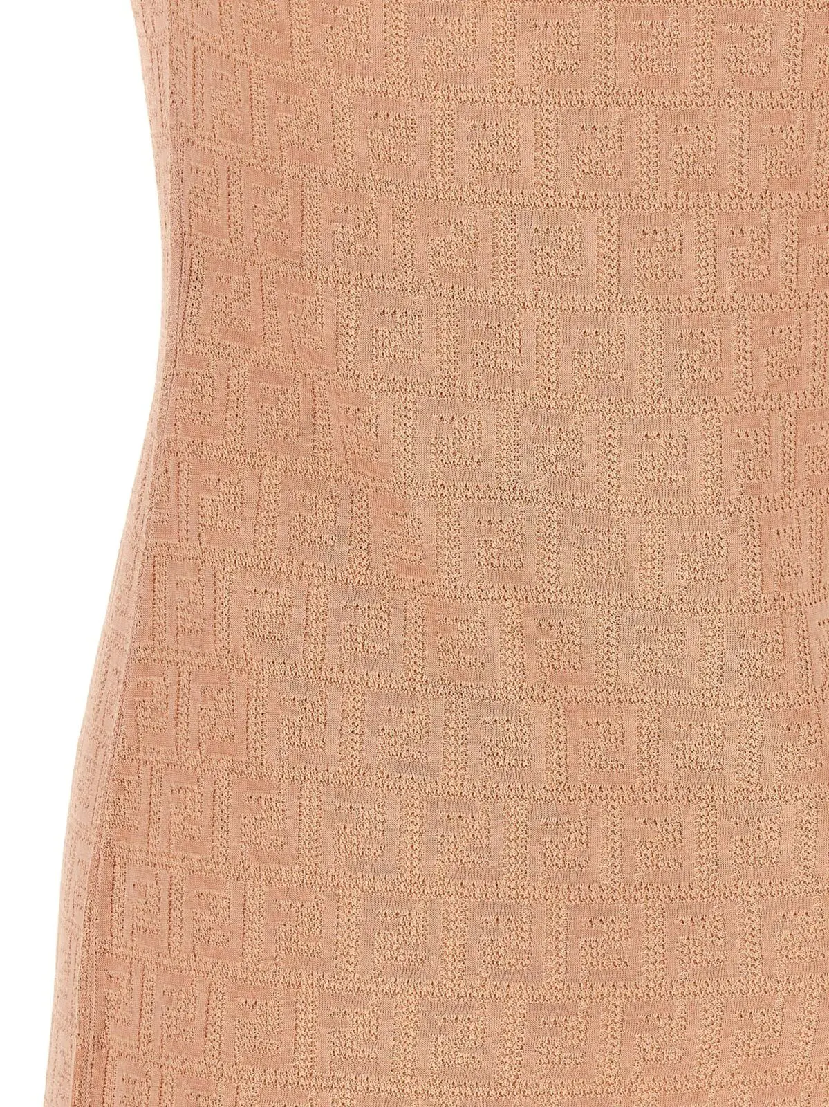 Сукня FF cotton Fendi Рожева 4 FF cotton dress 100% cotton FENDI Pink