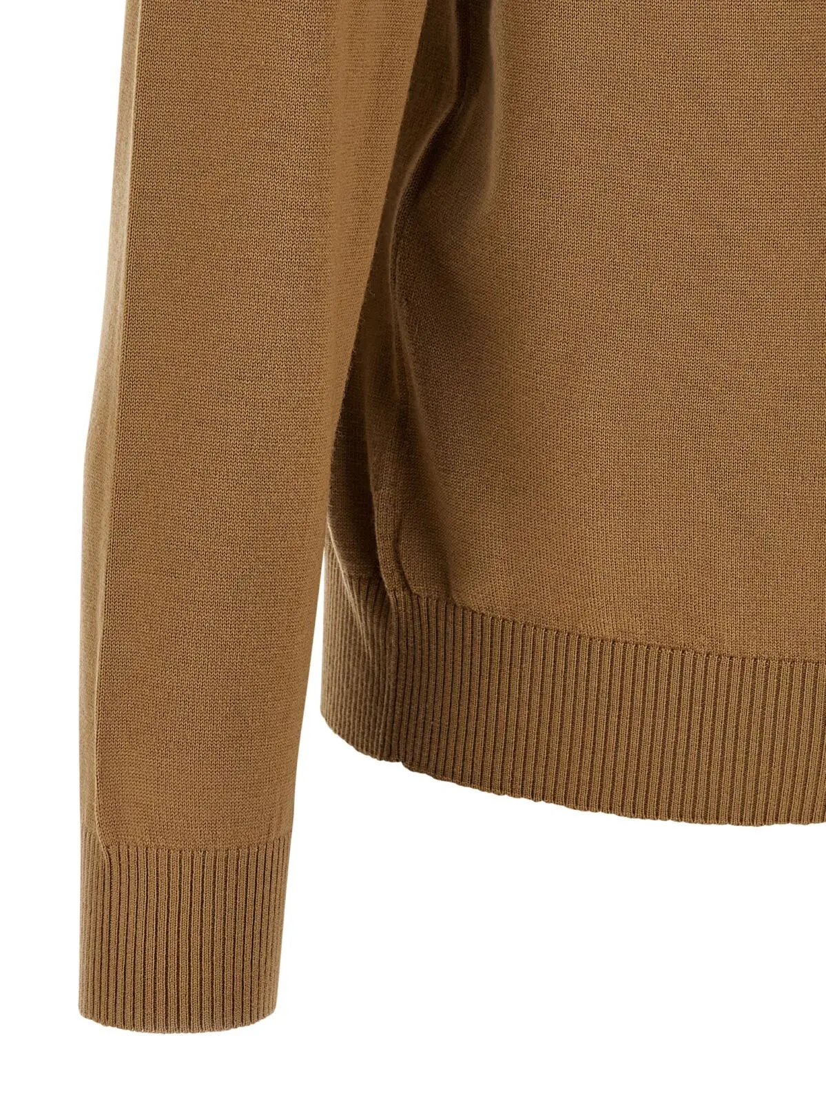 Светр Fendi з вовни Бежевий 4 Wool sweater 98% virgin wool 2% elastane FENDI Beige