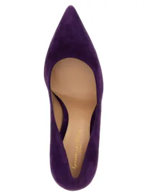 'Gianvito' pumps 100% suede leather (Bos Taurus) GIANVITO ROSSI Purple