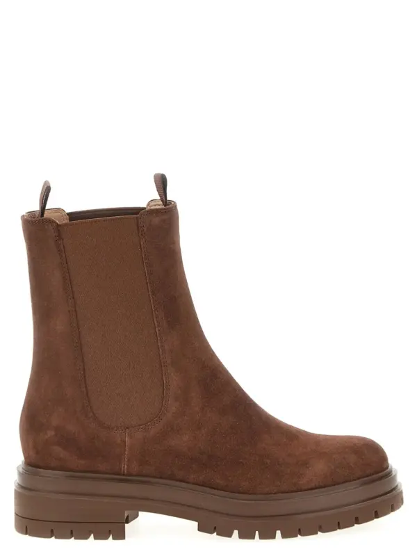 'Chester' ankle boots GIANVITO ROSSI Brown