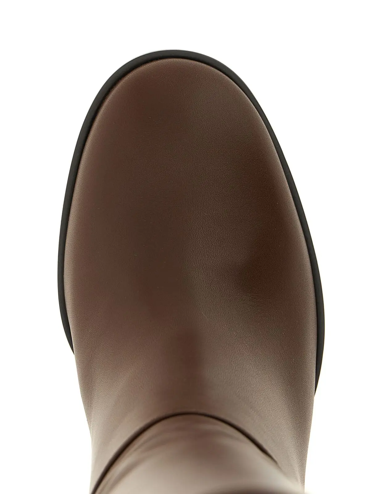 Черевики Gianvito Rossi Santiago Коричневі 4 'Santiago' boots 100% calfskin leather (Bos Taurus) GIANVITO ROSSI Brown