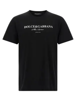 Printed T-shirt DOLCE & GABBANA Black
