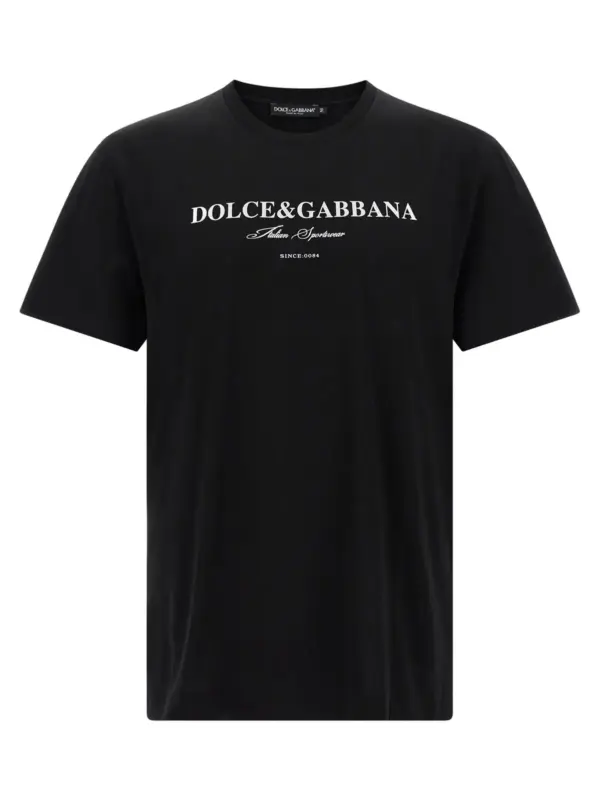 Printed T-shirt DOLCE & GABBANA Black