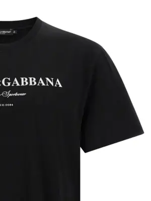 Printed T-shirt Man DOLCE & GABBANA Black