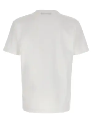 Flock print t-shirt G8RN8TG7O9YW0800 DOLCE & GABBANA White/Black