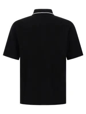 Embroidery polo shirt G8SN2ZHU7UTN0000 DOLCE & GABBANA Black