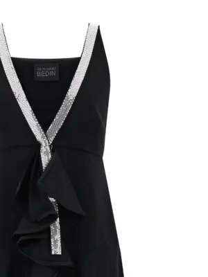 Ruffle dress Woman GIOVANNI BEDIN Black