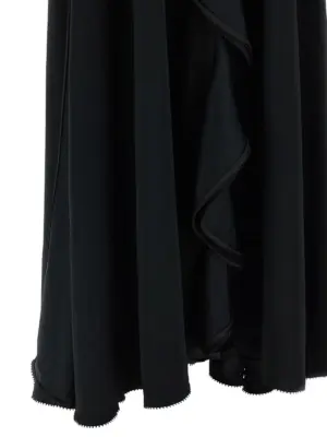 Ruffle dress  GIOVANNI BEDIN Black