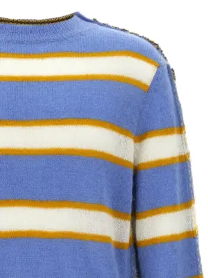 Contrast back sweater Man MARNI Multicolor