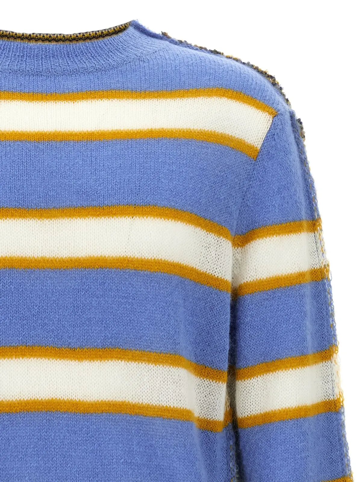 Светр Marni з контрастною спинкою Багатокольоровий 3 Contrast back sweater Man MARNI Multicolor
