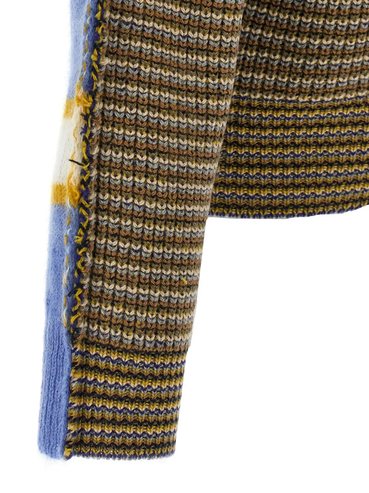 Светр Marni з контрастною спинкою Багатокольоровий 4 Contrast back sweater 67% mohair wool 28% nylon 5% wool MARNI Multicolor