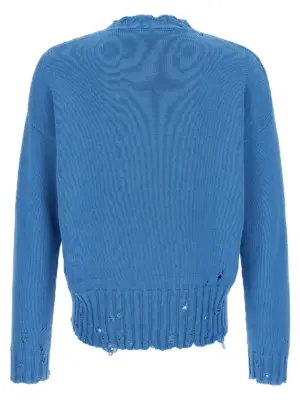 Logo embroidery sweater GCMG0210A0UFC65200B52 MARNI Blue