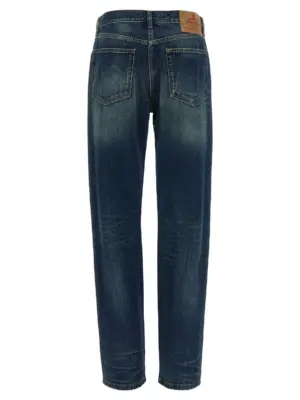 Trompe l'oeil heart jeans GFP530SOOO164BF0008 PRADA Blue