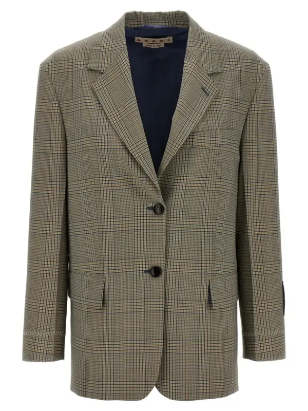 Prince of Wales blazer MARNI Multicolor