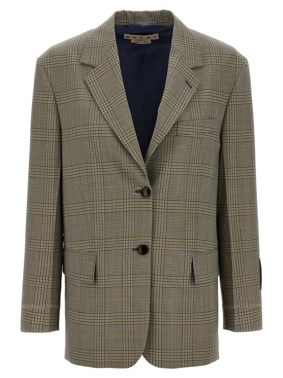 Блейзер Prince of Wales Marni Багатокольоровий 1 Prince of Wales blazer MARNI Multicolor
