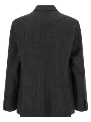 'Doria' blazer GIU52380501560 BARENA Gray