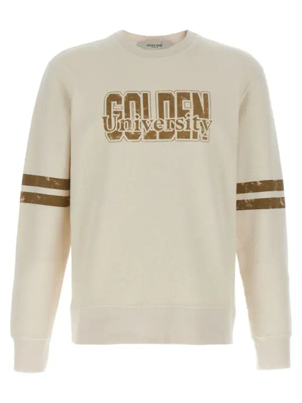 'Archibald' sweatshirt GOLDEN GOOSE Beige