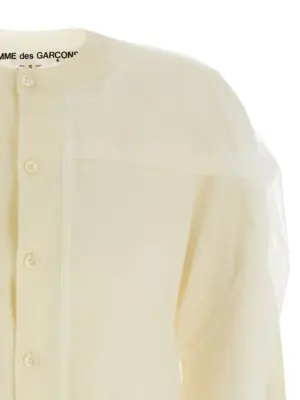 Tulle cardigan Woman COMME DES GARÇONS White