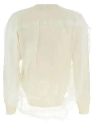 Tulle sweater GOB0191 COMME DES GARÇONS White