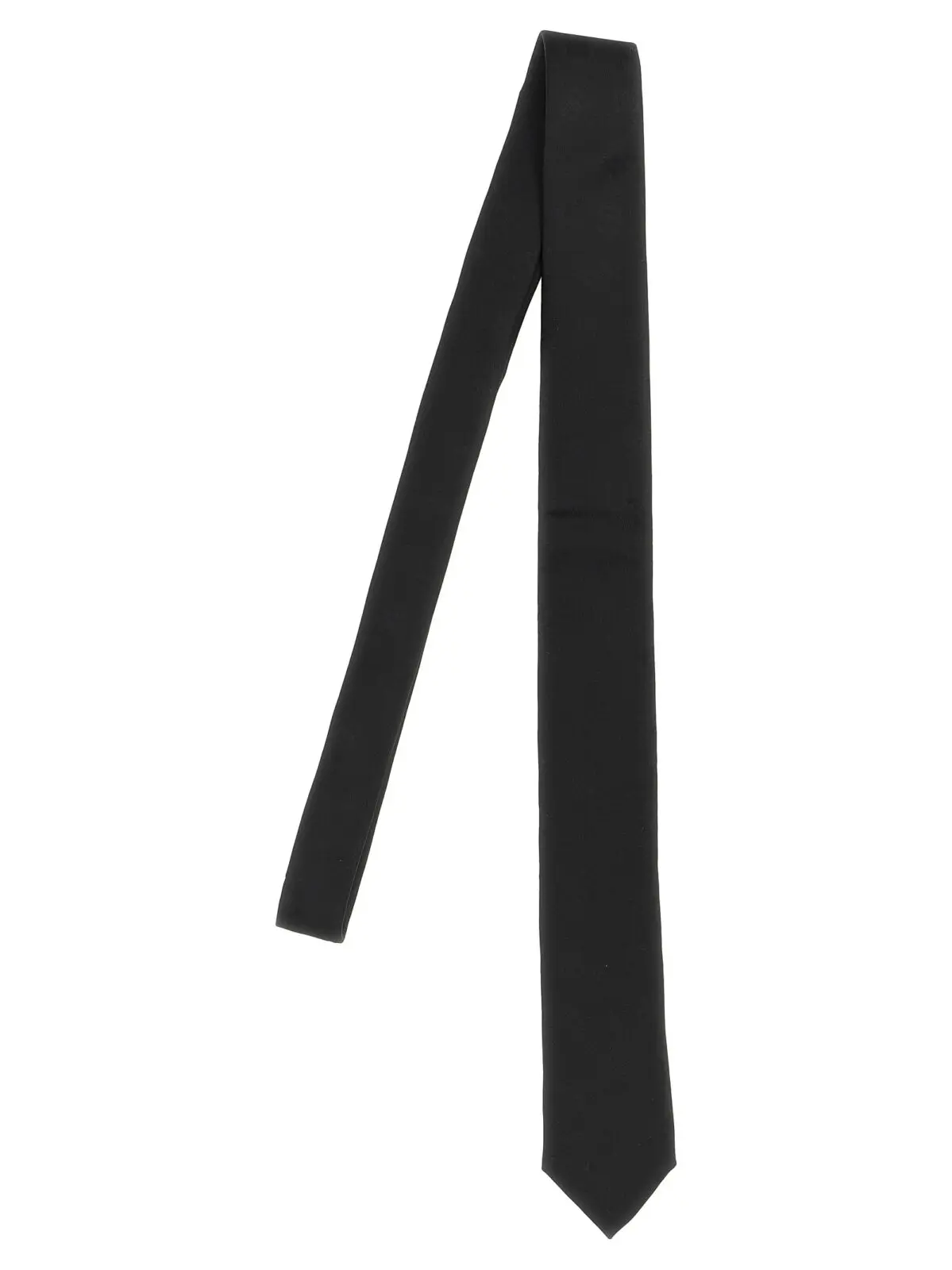 Краватка Dolce Gabbana Jacquard logo Чорна 1 Jacquard logo tie DOLCE & GABBANA Black